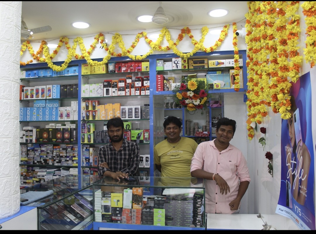 Inside Crazy Mobiles Store